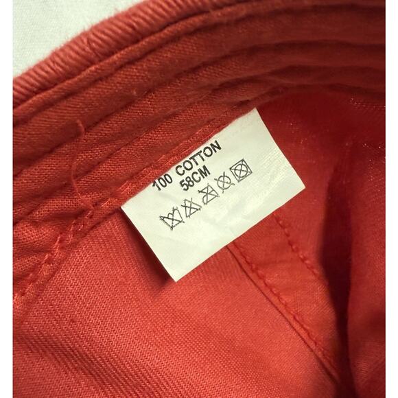 FERRARI Hat Color Red Italian Flag One Size Adjustable Cap - Picture 3 of 13